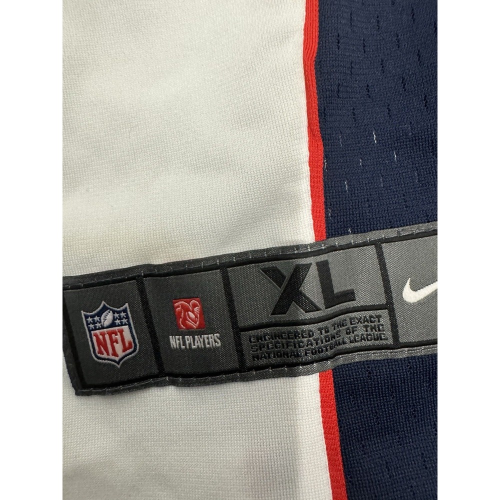 Rob Gronkowski Reebok New England Patriots Authentic On-Field White Youth XL - Picture 3 of 8